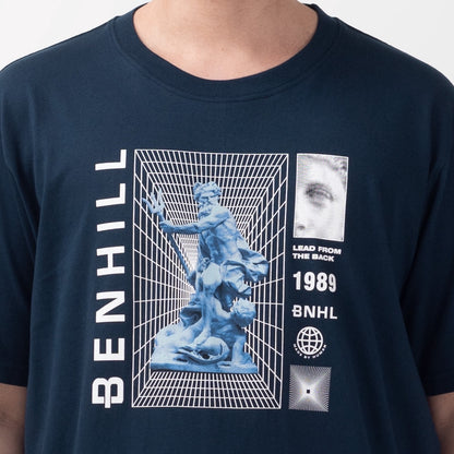 Benhill T-Shirt Oversize Fit Capsule Collection Navy 367-55G68