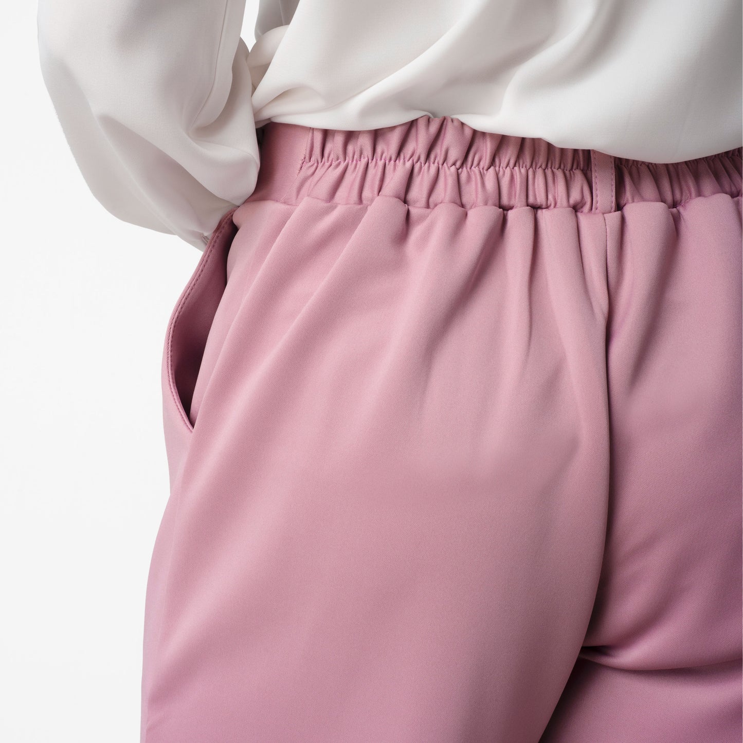 Benhill "Hanna" Celana Wanita Bahan Scuba Aladdin Pant Pink 727-39476