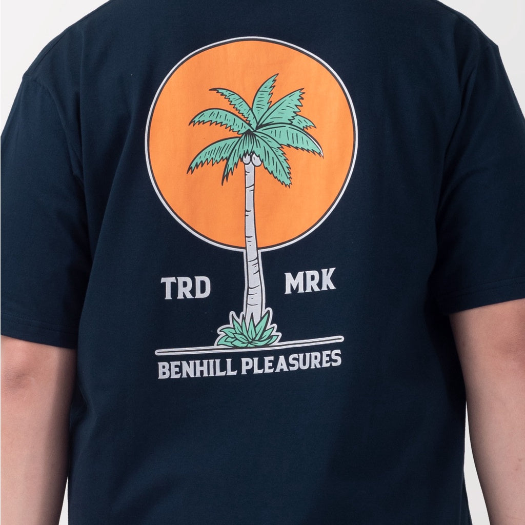 Benhill T-Shirt Oversize Fit Capsule Collection Navy 366-55G68
