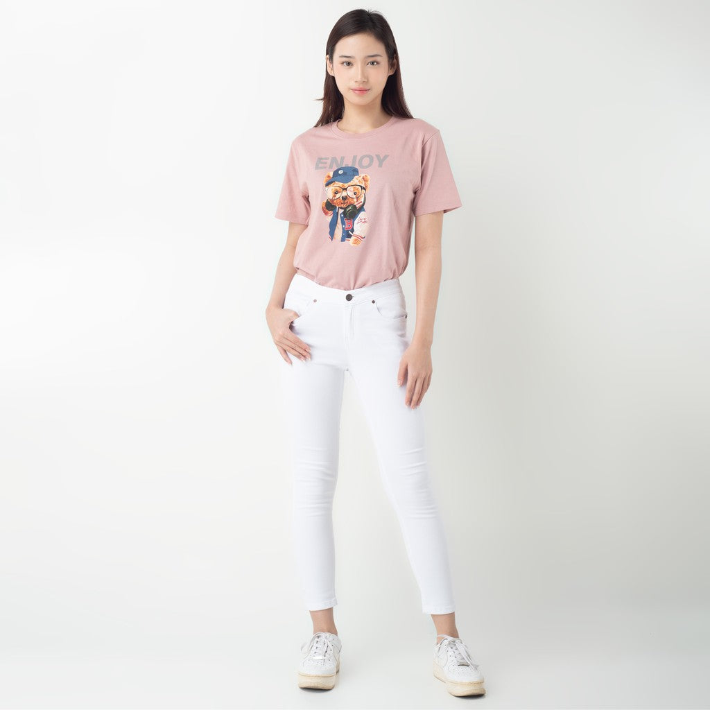 Benhill "Jiwon" Celana Panjang Wanita White 02250-22127