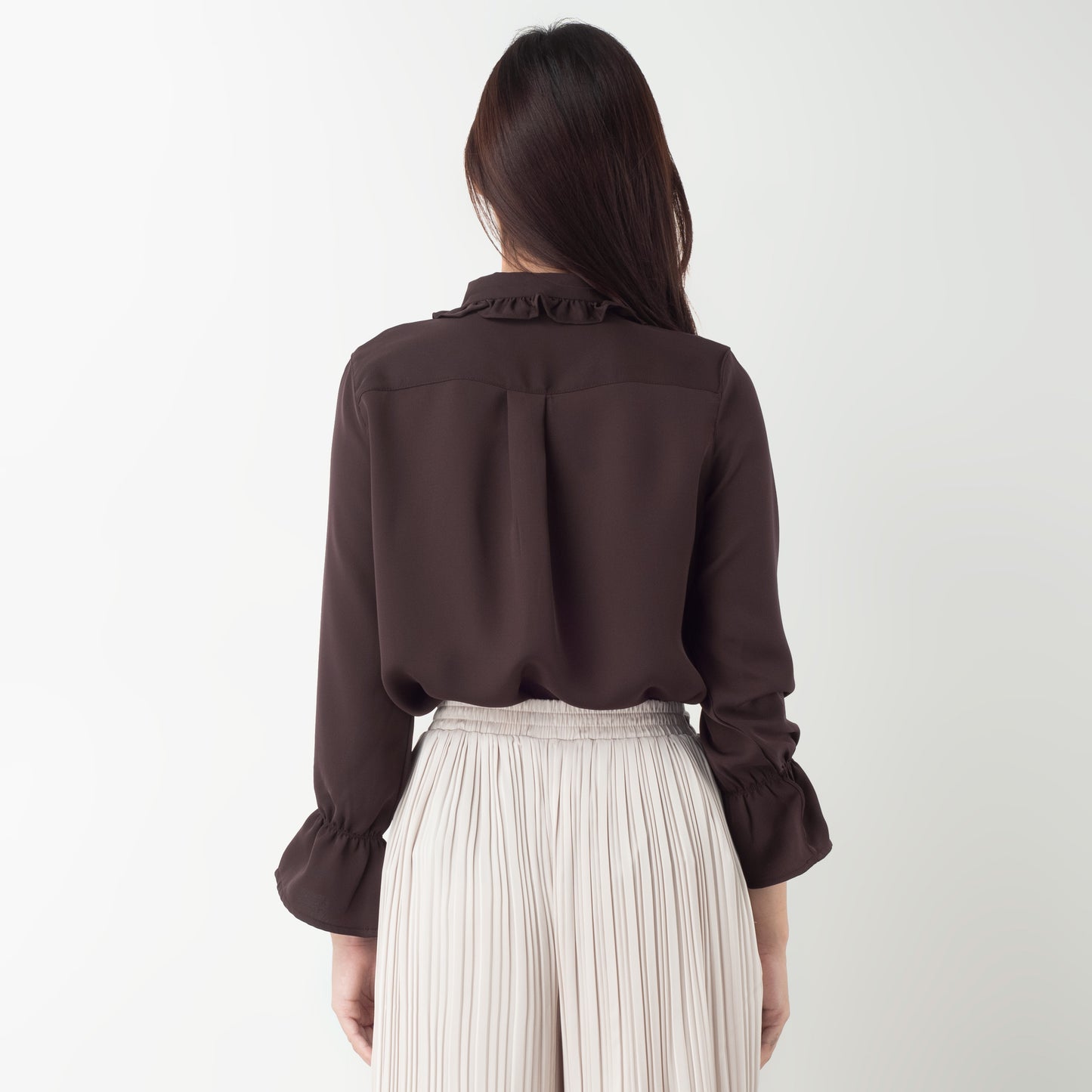 Benhill "Hyeon" Tops Kemeja Wanita Brown 275-39588