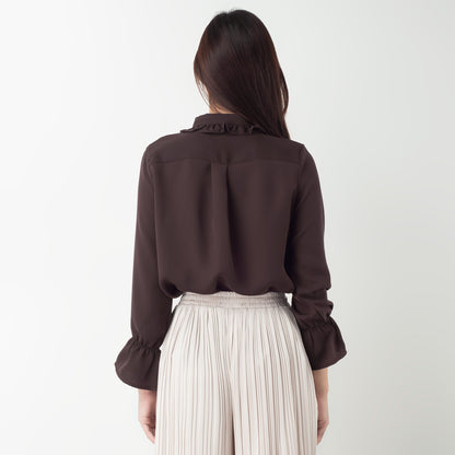 Benhill "Hyeon" Tops Kemeja Wanita Brown 275-39588