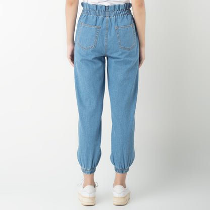 Benhill "Heeya" Celana Denim Wanita High Waist Light Blue 132-39325