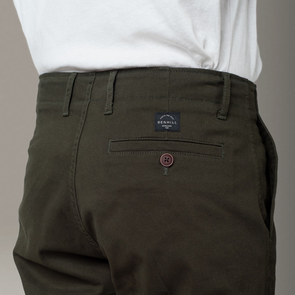 Benhill Celana Pendek Chino Bermuda Hijau Army 122-32767