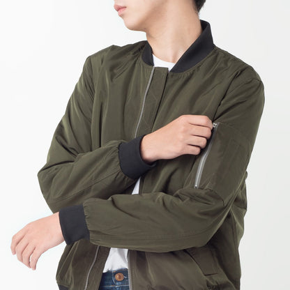 Benhill Jaket Bomber Hijau Army 27906-22750
