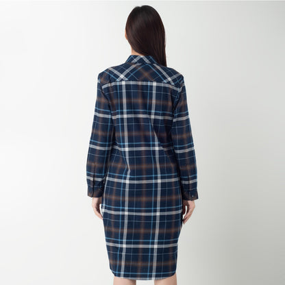 Benhill Kemeja Couple Flannel Kotak Biru 0712-11335-27074-11333