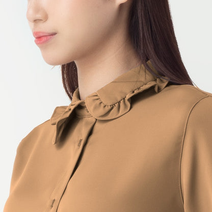 Benhill "Hyeon" Tops Kemeja Wanita Camel Brown 869-39T88