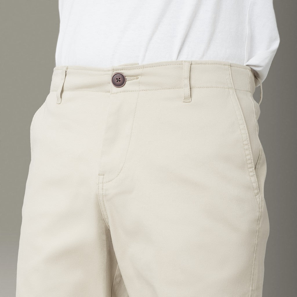 Benhill Celana Pendek Chino Bermuda Katun Stretch Beige 116-32967
