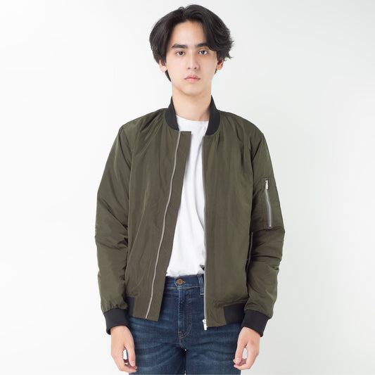 Benhill Jaket Bomber Hijau Army 27906-22750