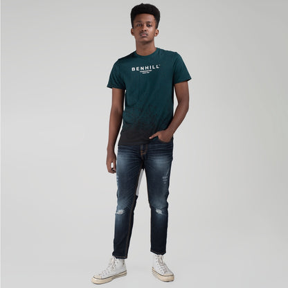 Benhill Kaos Grafis Full Print Hijau 450-39768