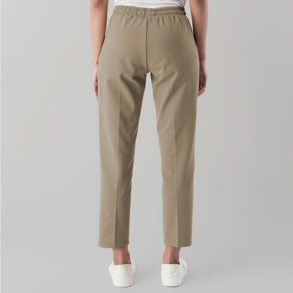 Benhill "Dalmi" Celana Wanita Pinggang Karet Khaki 862-39596