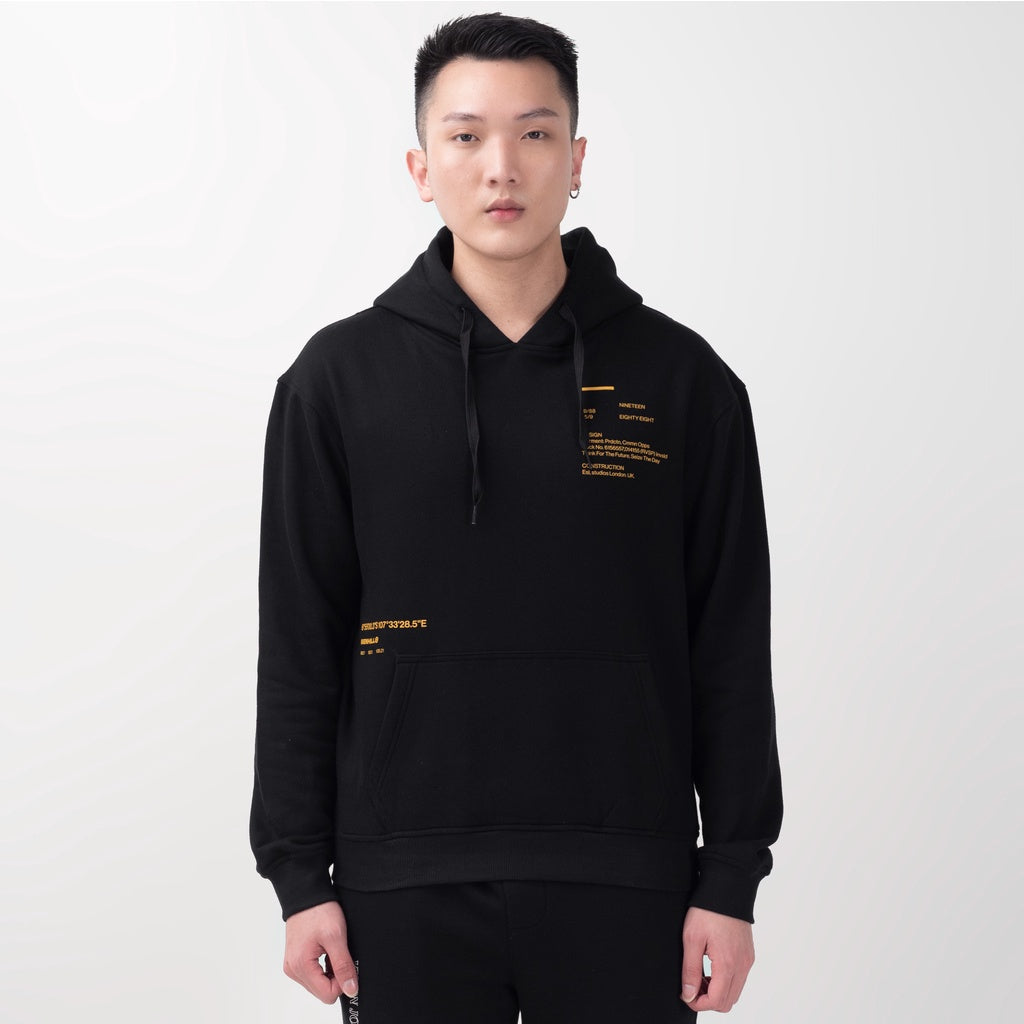 Benhill Sweat Hoodie Capsule Unisex Black 515-39250