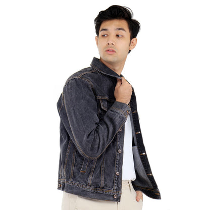 Benhill Jaket Denim Hitam Art.25028-32250