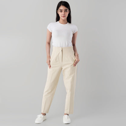 Benhill "Aerum" Celana Wanita High Waist Cream 855-39945