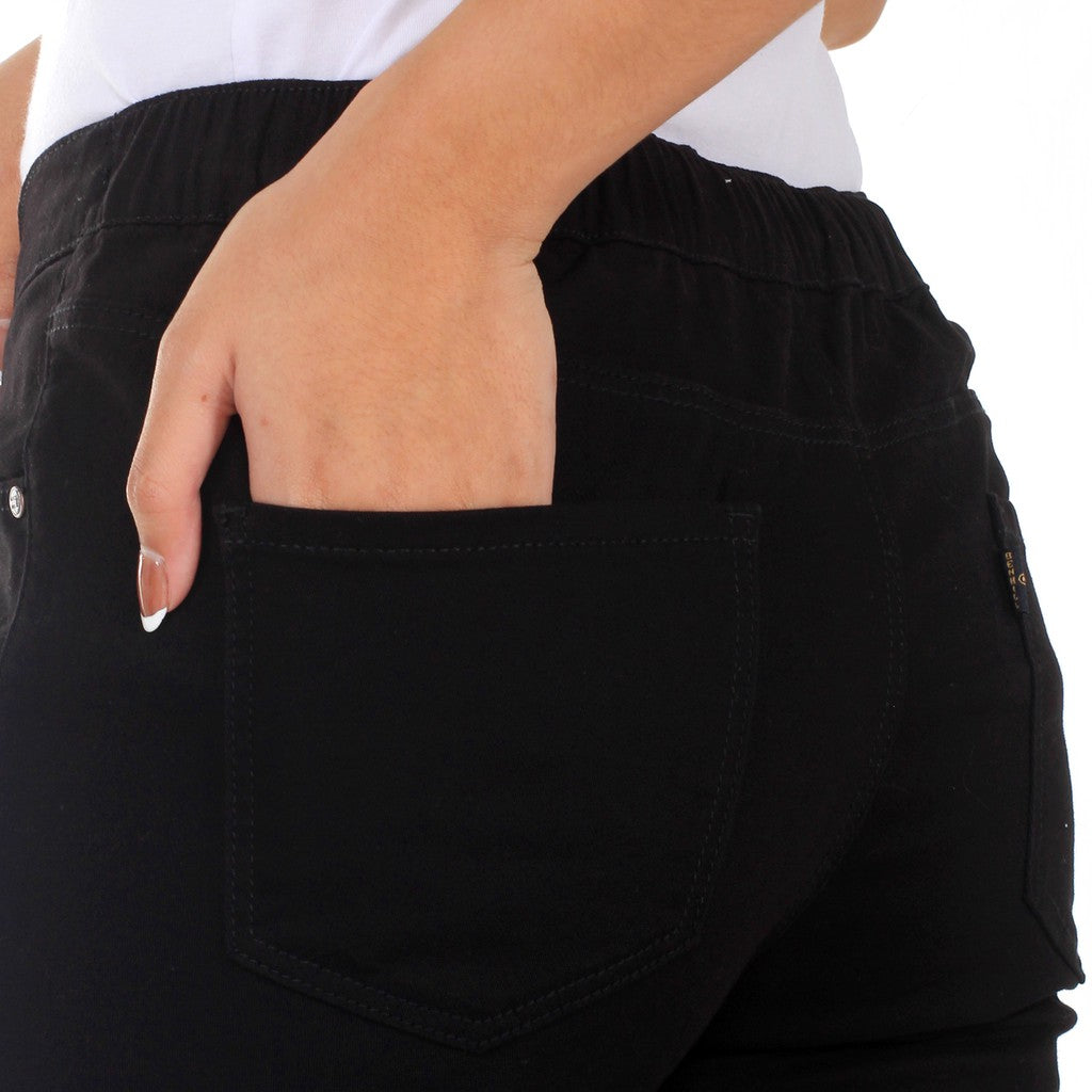 Benhill "Jiwon" Celana Panjang Wanita Hitam 02238-32227