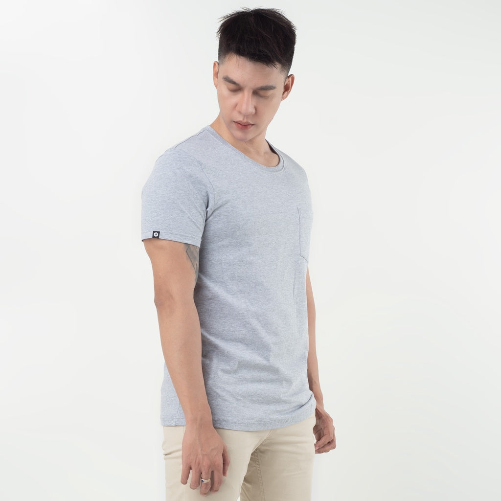 Benhill Premium Pocket Tee Light Grey 340-378-35668