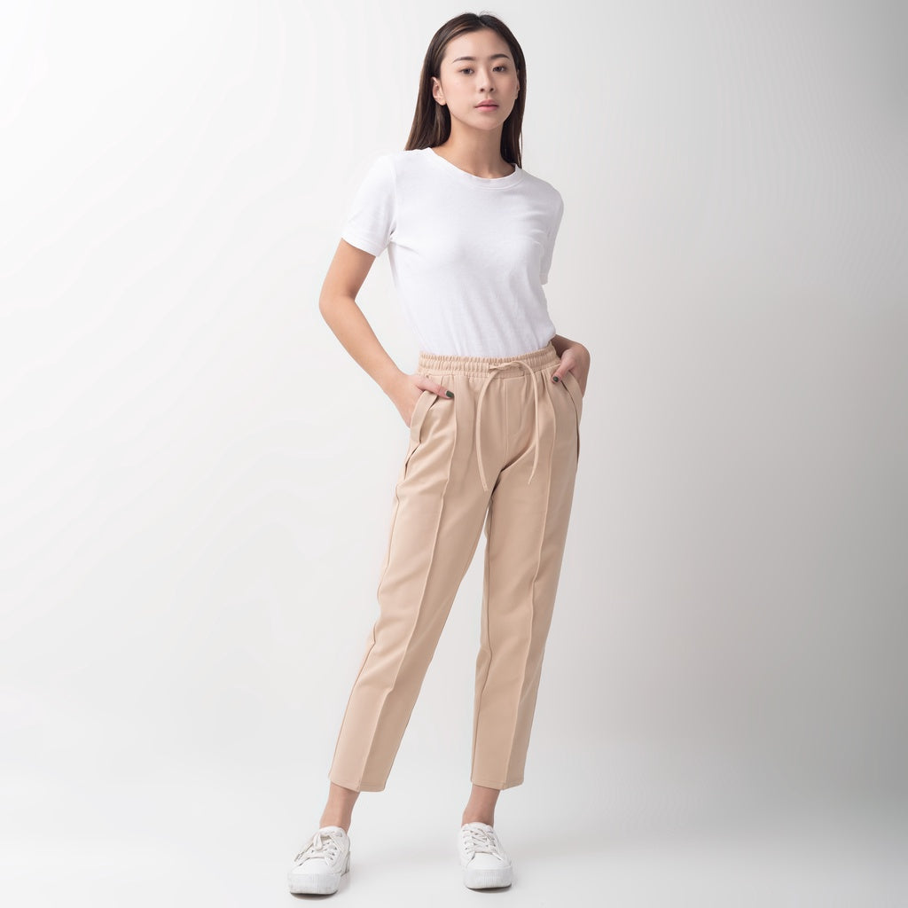 Benhill "Dalmi" Celana Wanita Pinggang Karet Sand 728-39496