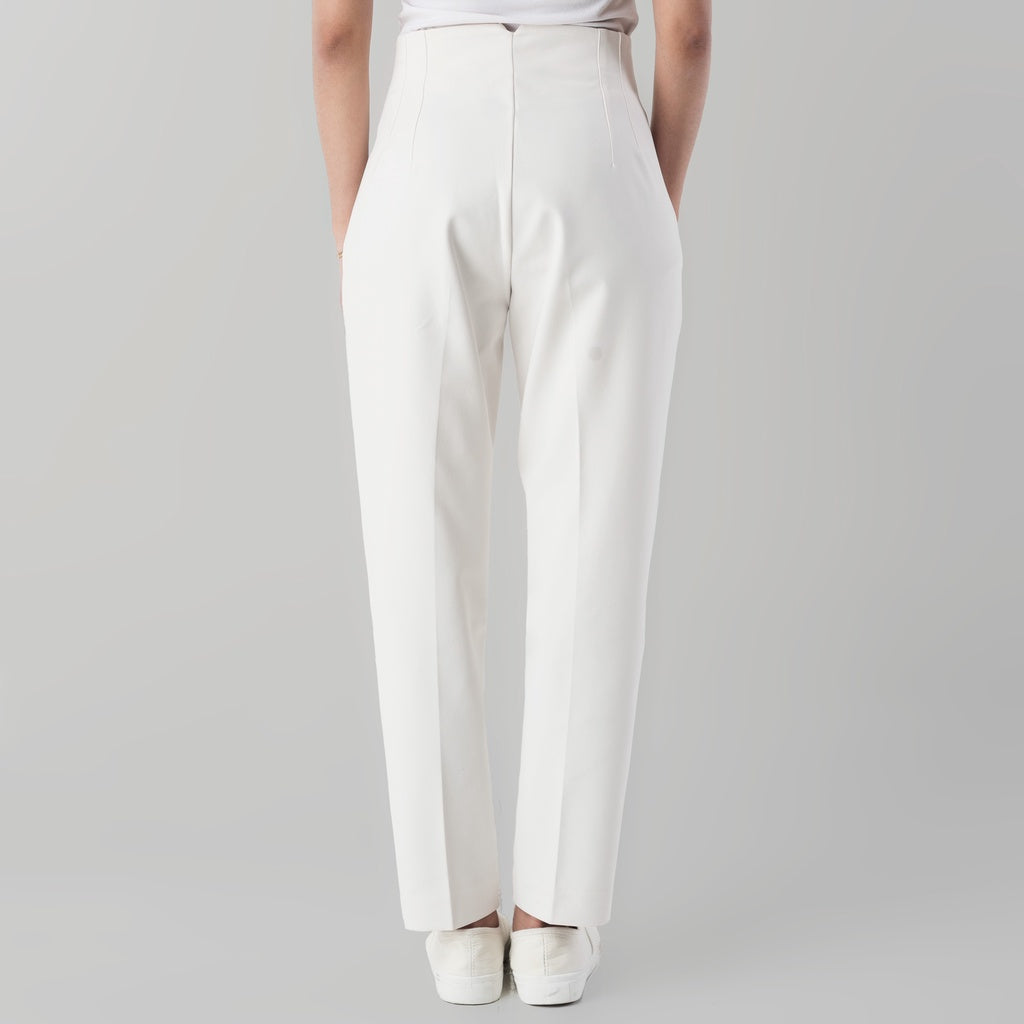 Benhill "Aerum" Celana Wanita High Waist Off White 860-39145