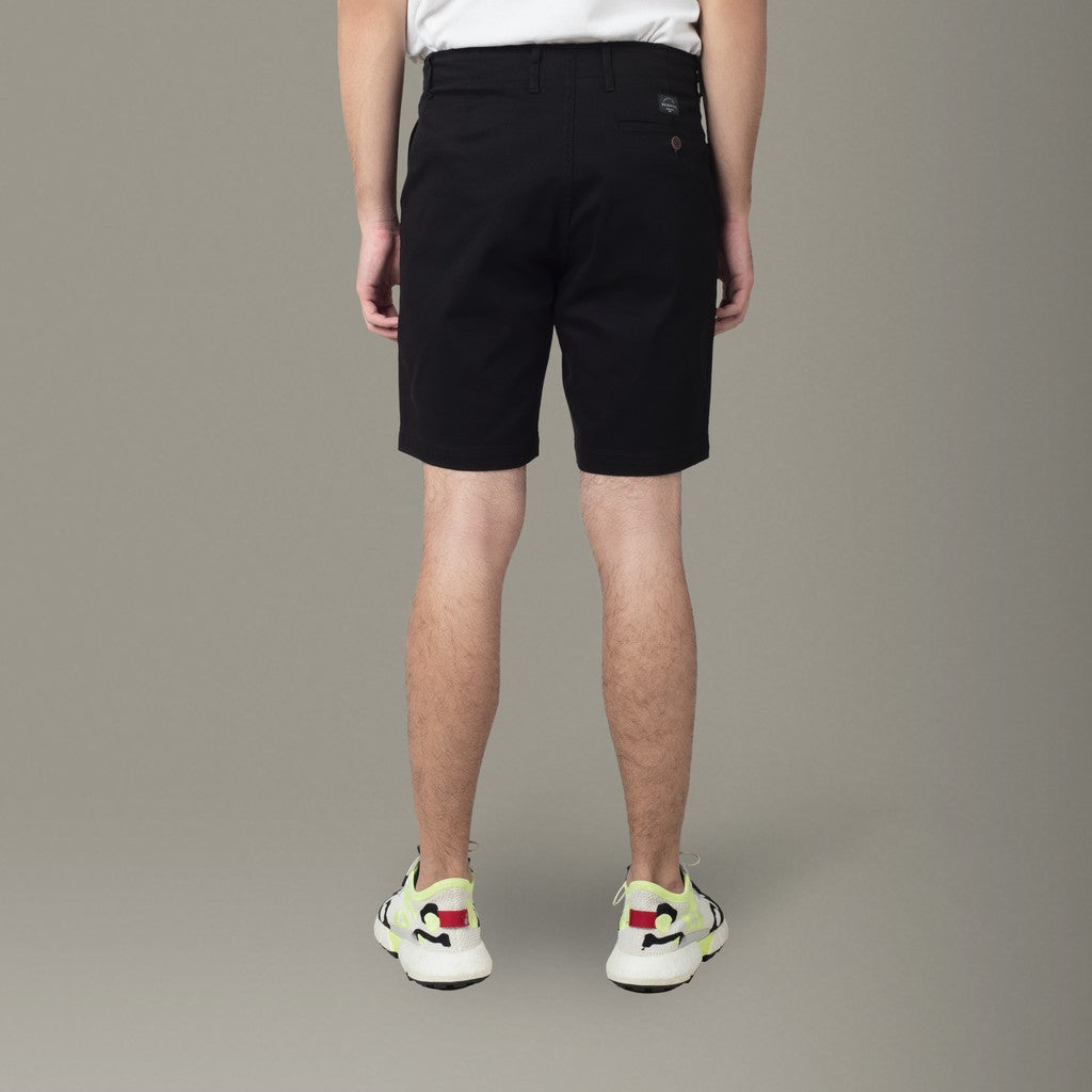 Benhill Celana Pendek Chino Bermuda Katun Stretch Black 112-13-32367