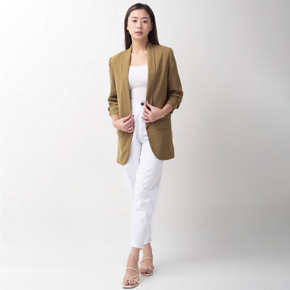 Benhill "Dasom" Blazer/Outer Wanita Hazelnut 788-39E99