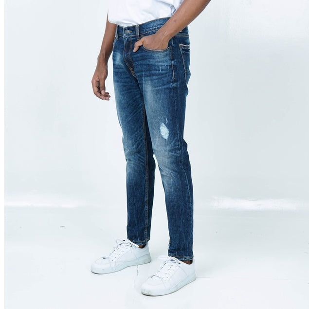 Benhill Premium Denim Pants  Slim Fit Biru Wash 27785-86-32325