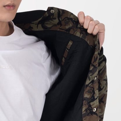 Benhill Baseball Jacket Capsule Collection Army  Black 506-32750