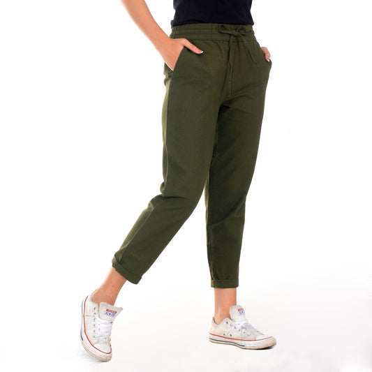 Benhill Harem Celana Casual Wanita Hijau Army 0675-16H27