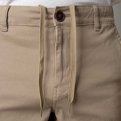 Benhill Celana Cargo Jogger 'BAIM WONG' Cream 27719