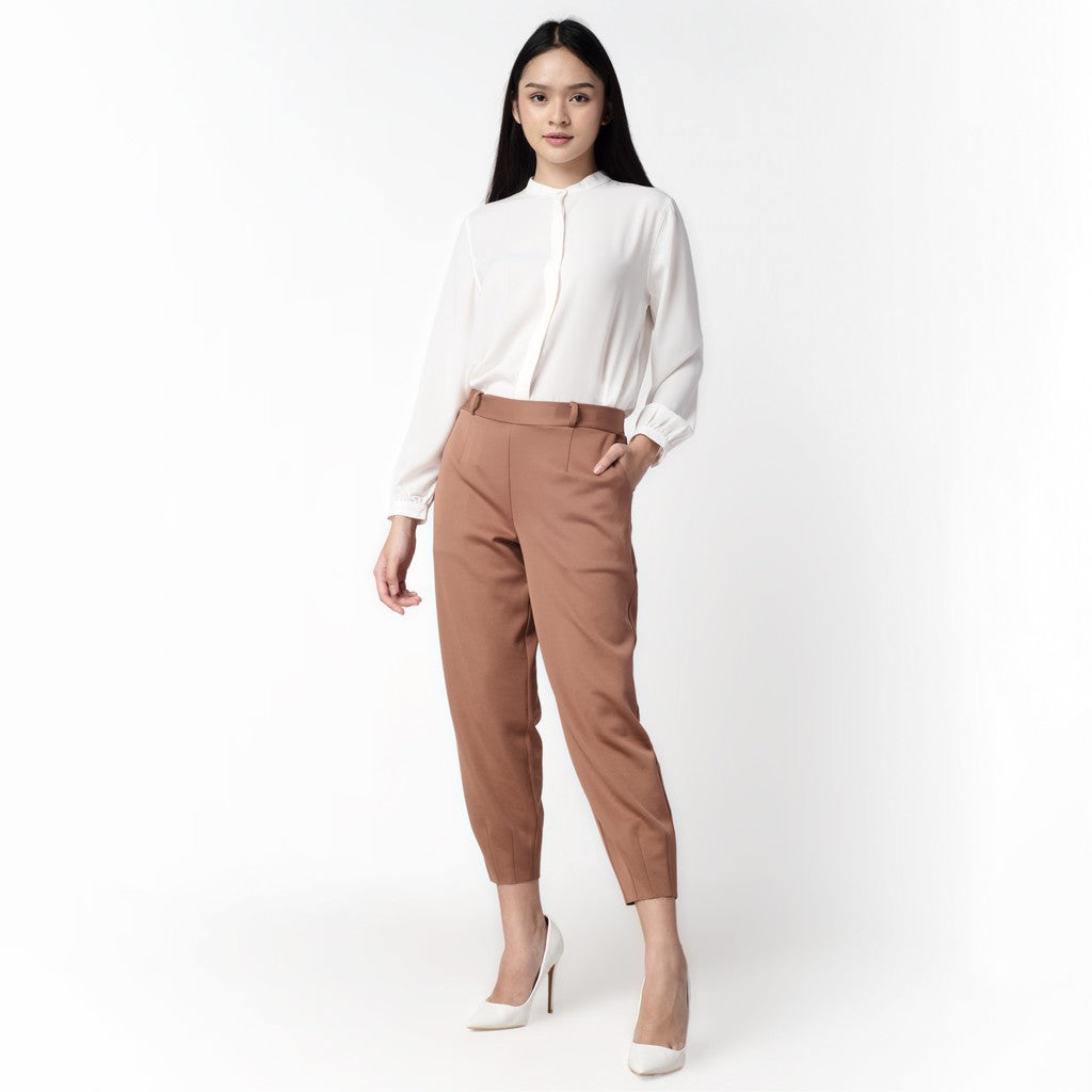 Benhill "Hanna" Celana Wanita Bahan Scuba Aladdin Pant Milo 224-39576