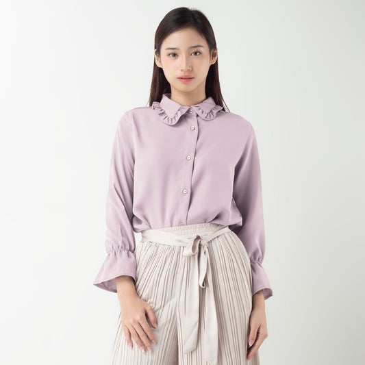Benhill "Hyeon" Tops Kemeja Wanita Lilac 916-29888