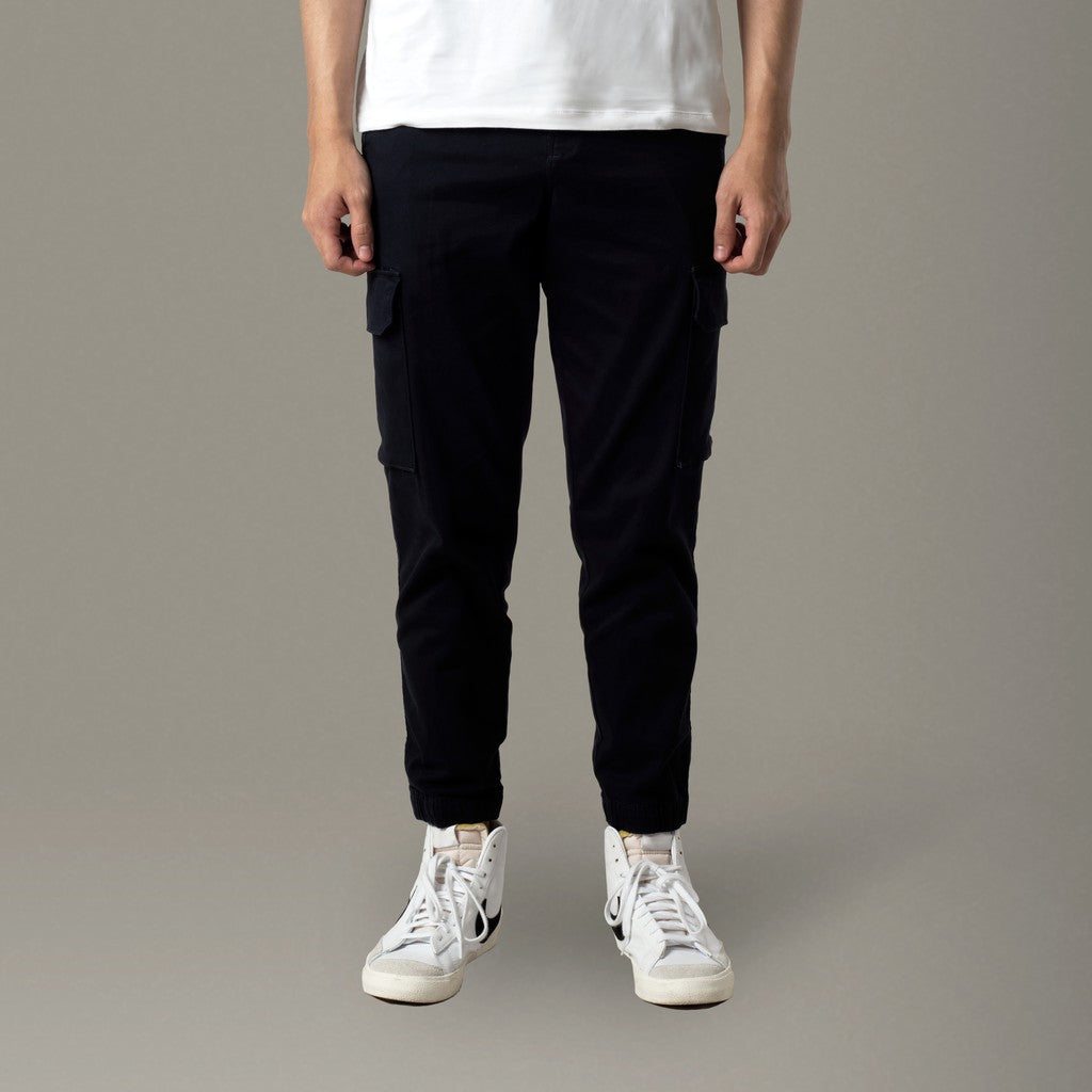 Benhill Celana Cargo Jogger 'BAIM WONG' Navy 27720-32369