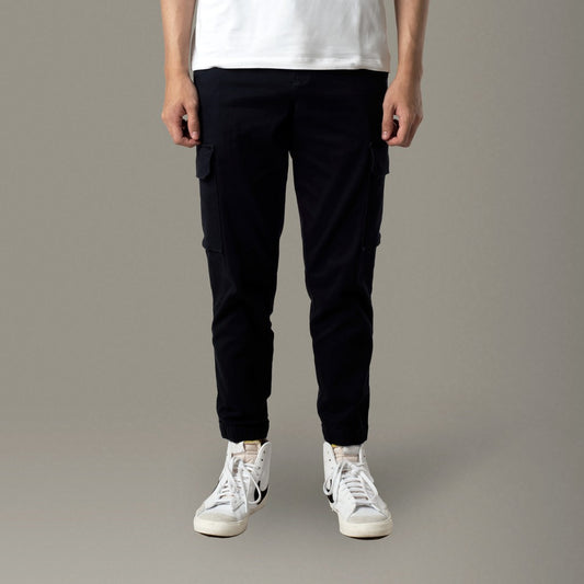 Benhill Celana Cargo Jogger 'BAIM WONG' Navy 27720-32369