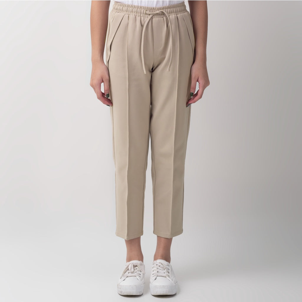 Benhill "Dalmi" Celana Wanita Pinggang Karet Khaki 735-39596