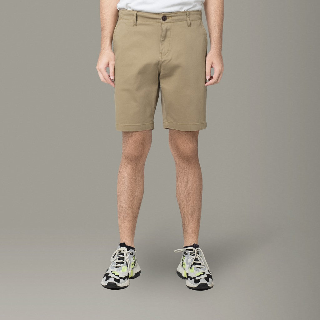 Benhill Celana Pendek Chino Bermuda Katun Stretch Khaki 114-32567