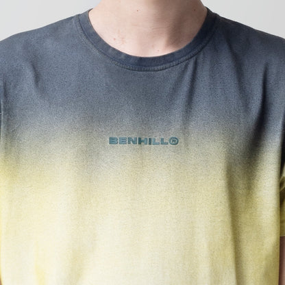 Benhill T-Shirt Gradasi Katun 30s Combed Lengan Pendek Kuning 487-39168