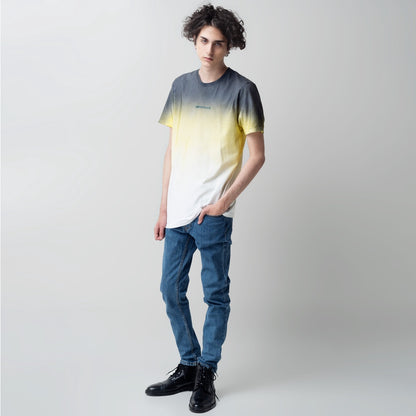 Benhill T-Shirt Gradasi Katun 30s Combed Lengan Pendek Kuning 487-39168