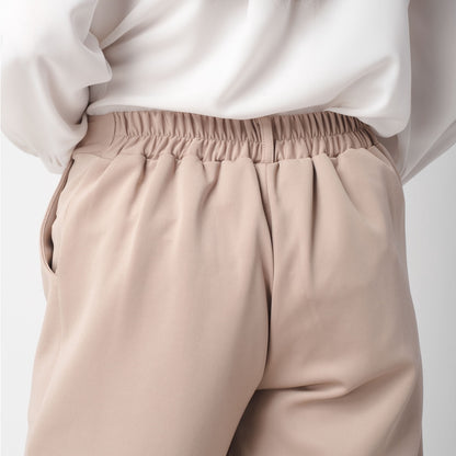 Benhill "Hanna" Celana Wanita Bahan Scuba Aladdin Pant Beige 225-39576