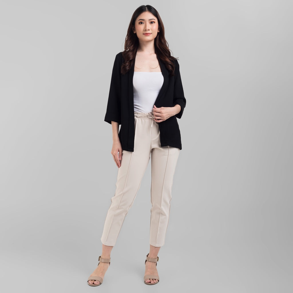 Benhill Bolero "Yuna" Tops Wanita  Lengan 3/4 Black 837-39299