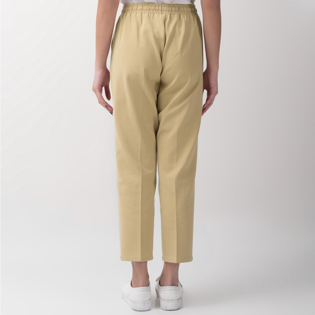 Benhill "Dalmi" Celana Wanita Pinggang Karet Tan 734-39596