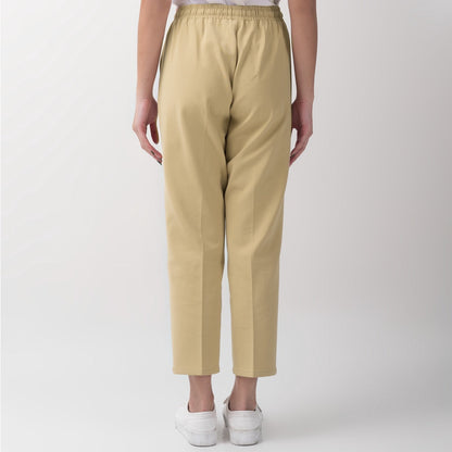 Benhill "Dalmi" Celana Wanita Pinggang Karet Tan 734-39596