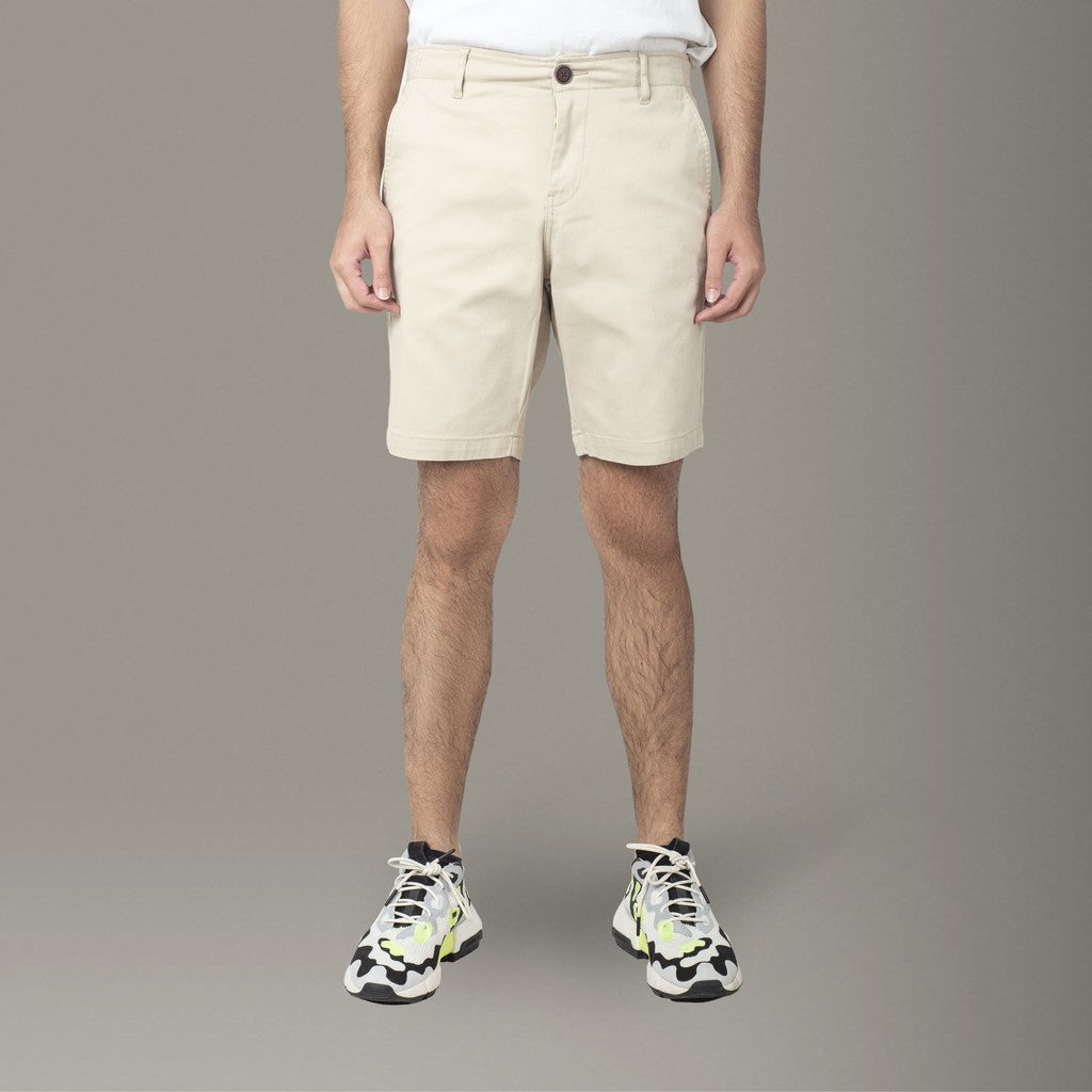 Benhill Celana Pendek Chino Bermuda Katun Stretch Beige 116-32967