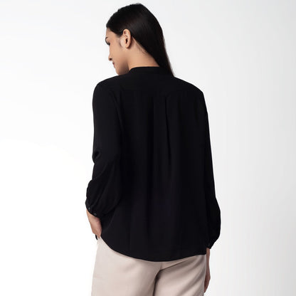 Benhill "Yena" Tops Kemeja Wanita Black 242-749-829-39278