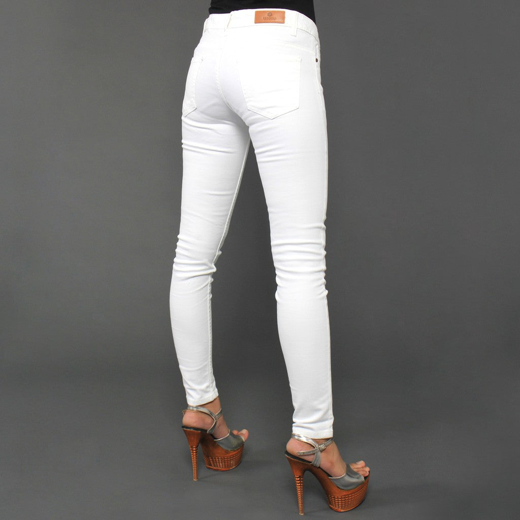 Benhill Celana Panjang Wanita Skinny Broken White 02205 - 30934