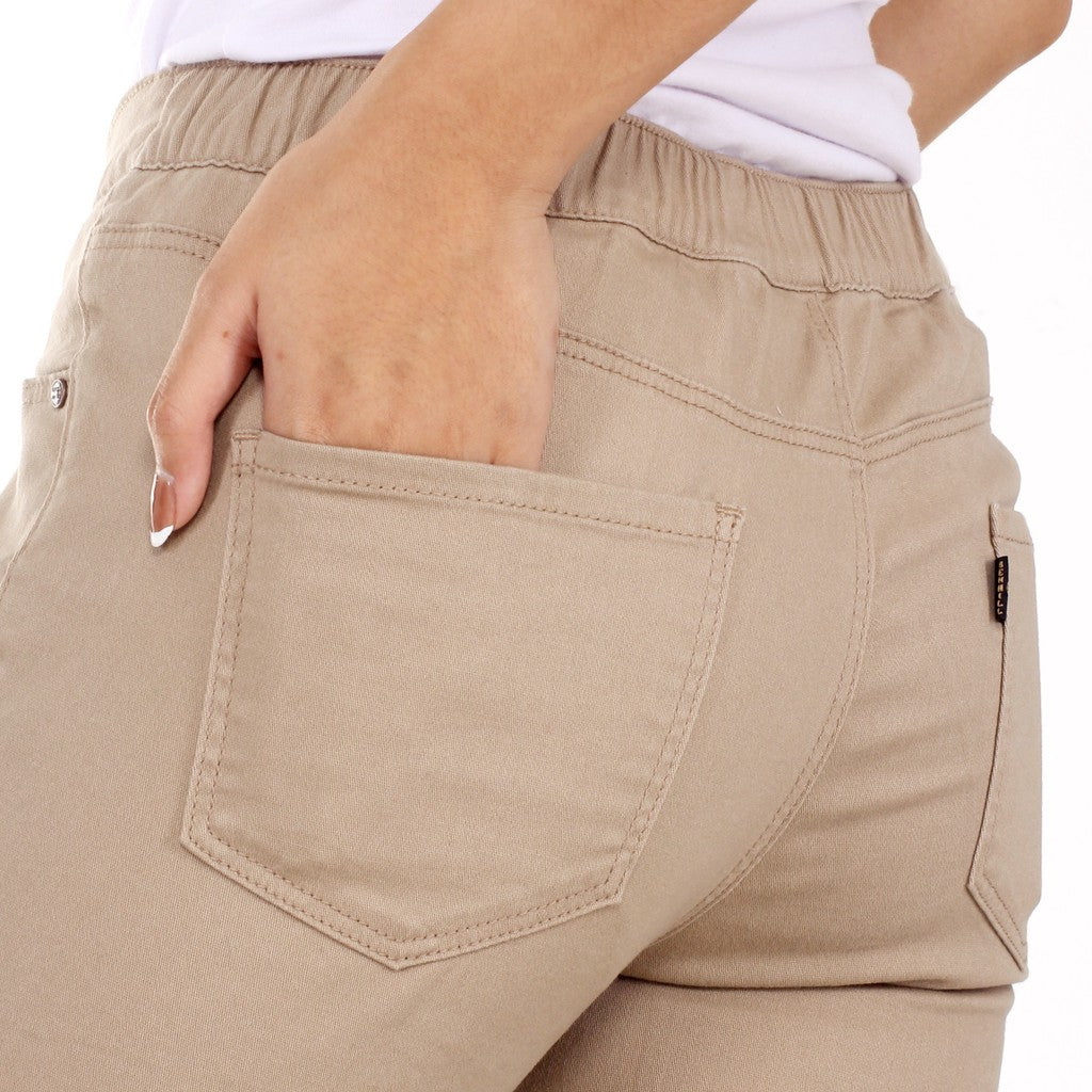 Benhill "Jiwon" Celana Panjang Wanita Cream 02239-32927