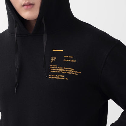 Benhill Sweat Hoodie Capsule Unisex Black 515-39250