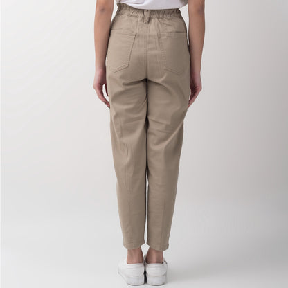 Benhill "Minji" Celana Panjang Wanita High Waist Khaki 782-22555