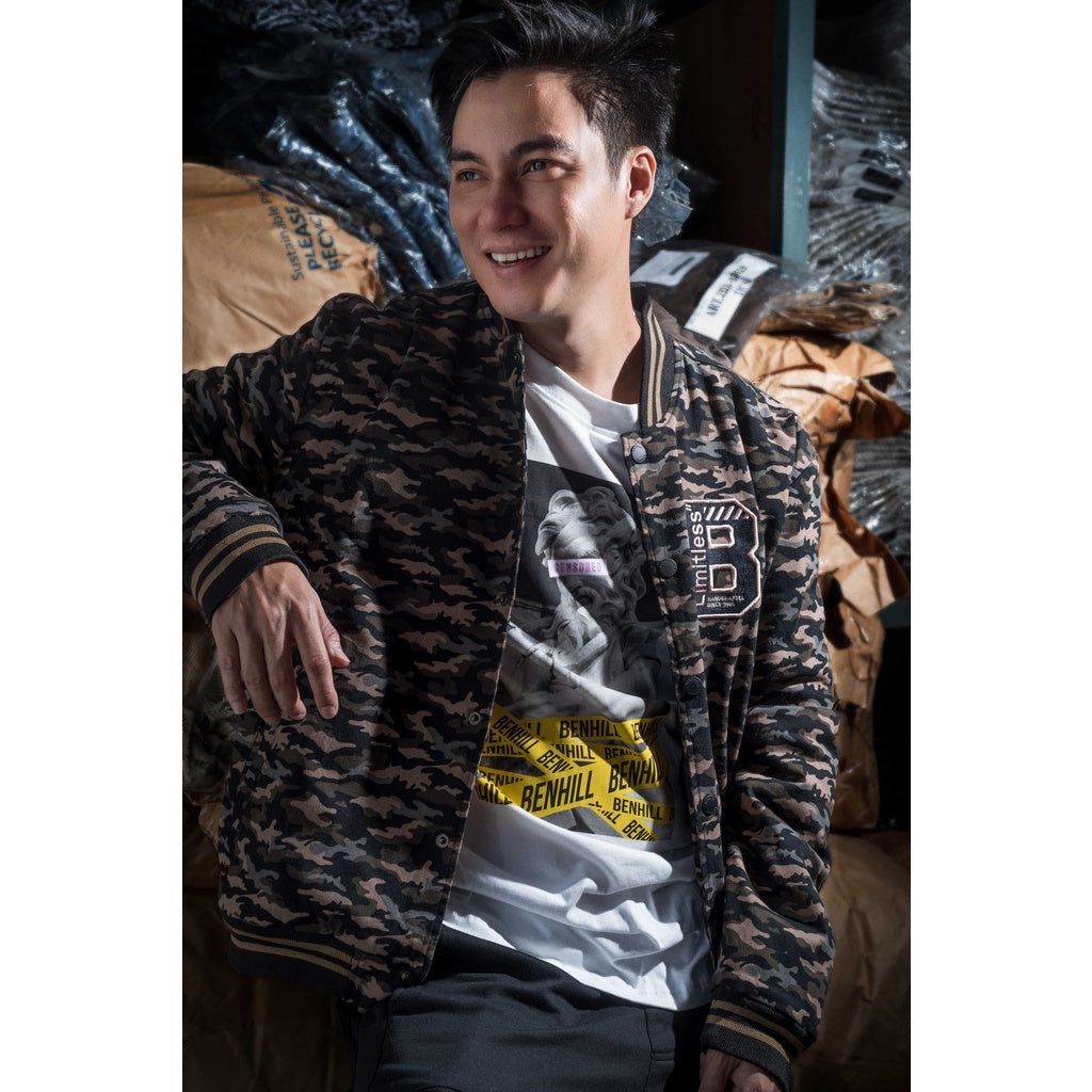 Benhill Baseball Jacket Capsule Collection Army Brown 523-32550