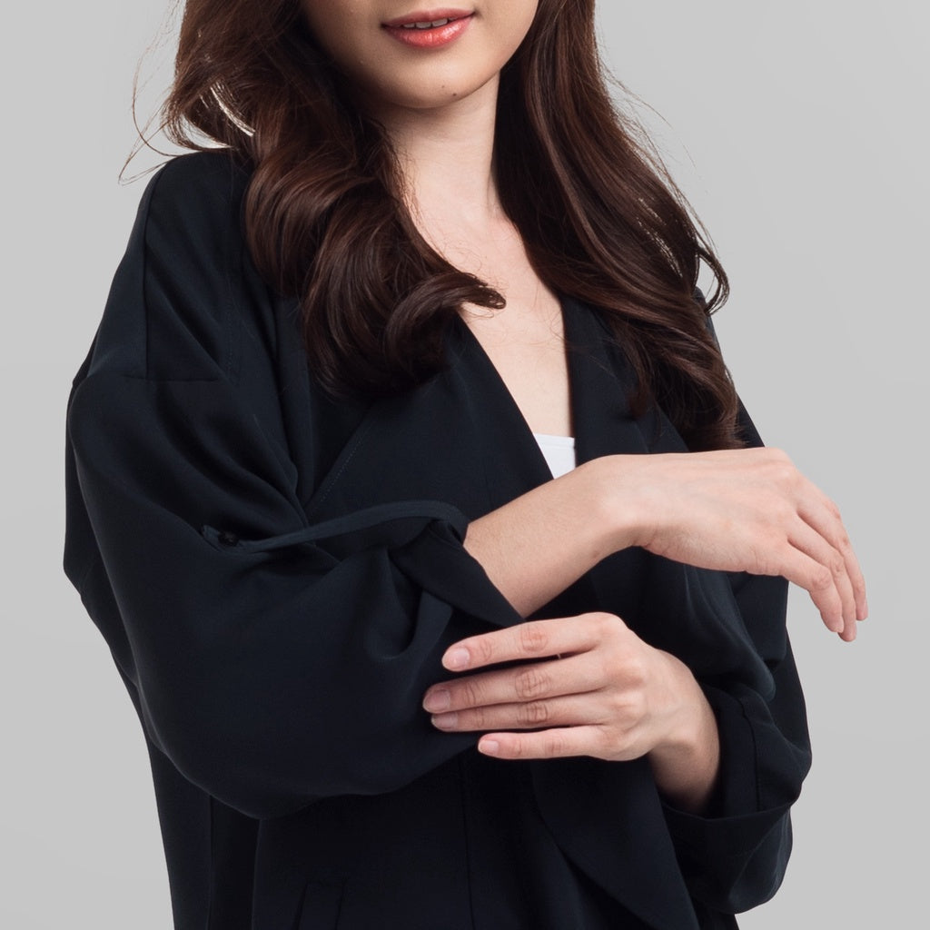 Benhill Cardigan "Chul" Wanita Lengan Panjang Navy 831-39G99