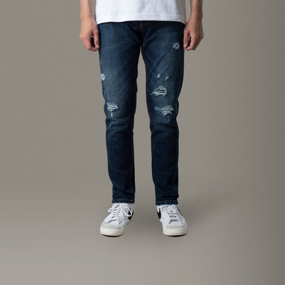 Benhill Premium Denim Pants Slim Fit Biru Wash 27704-32225