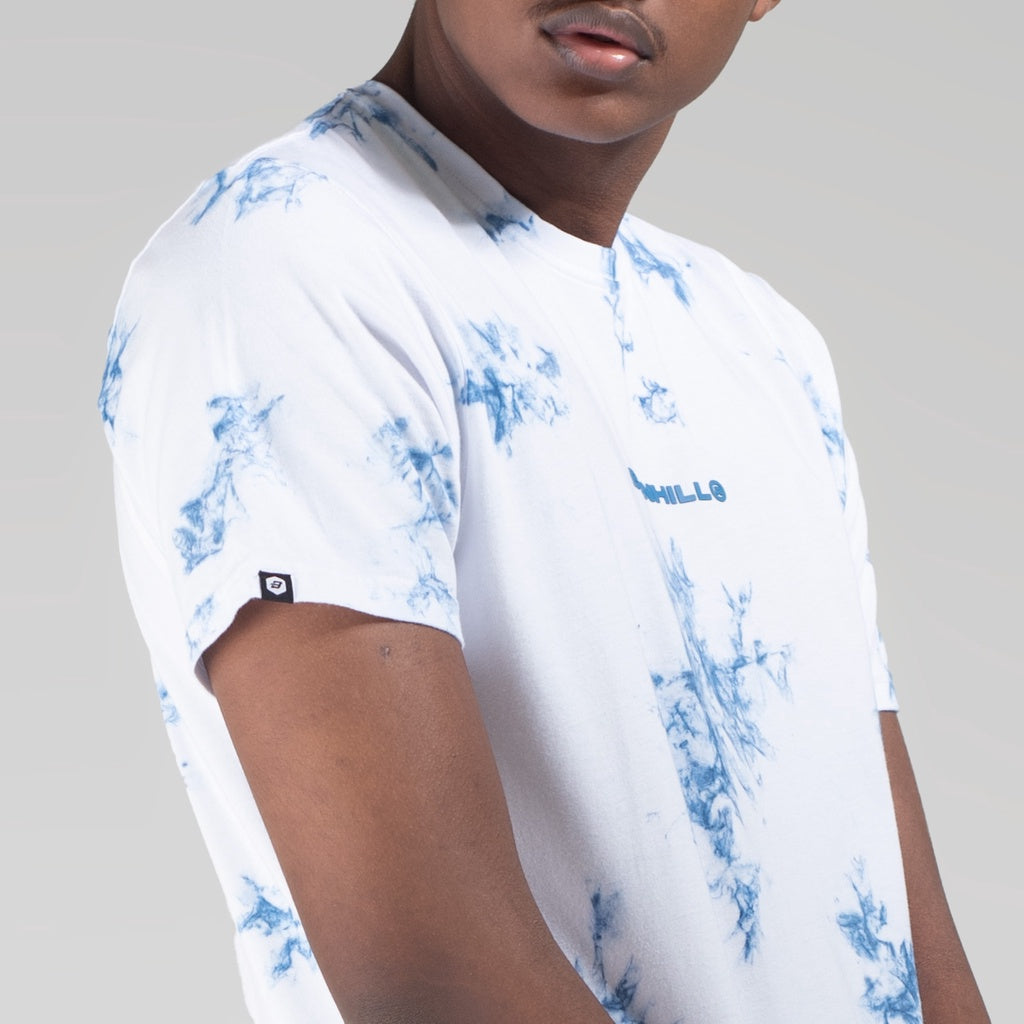 Benhill T-Shirt  Grafis Full Print Katun 24s Combed Lengan Pendek Putih 443-39368-442-39268